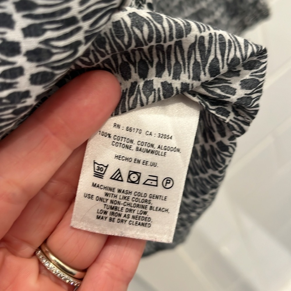 Navy And White Delicate Pattern Anthropologie Blo… - image 3